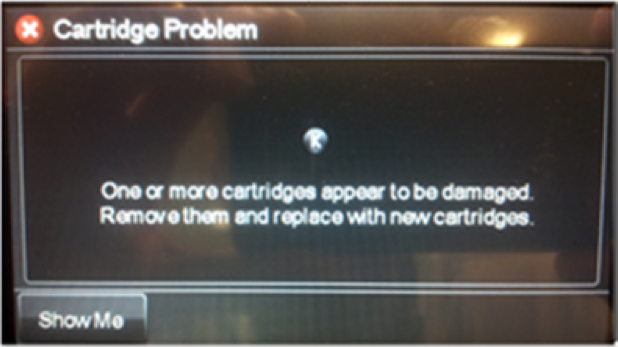 HP 903 903XL – Bypass Use SETUP Cartridges Error 